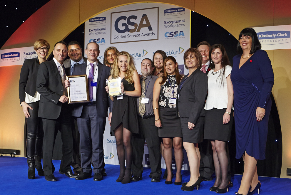 julius rutherfoord receiving award at gsa 2013