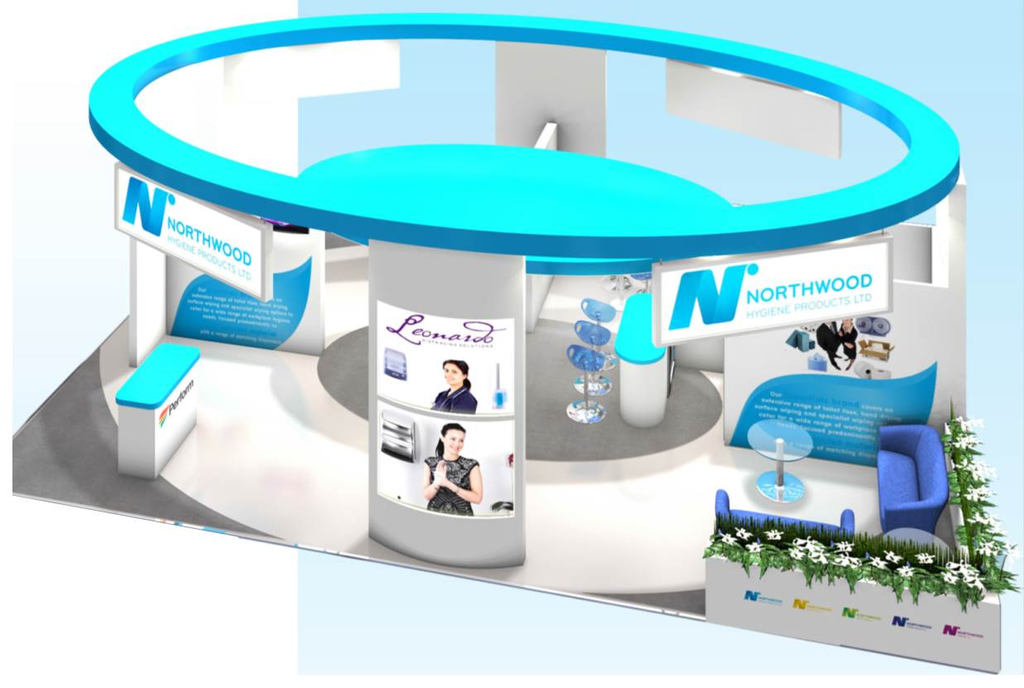 cleaning show pic of stand 2015