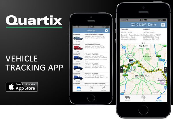quartix mobile app