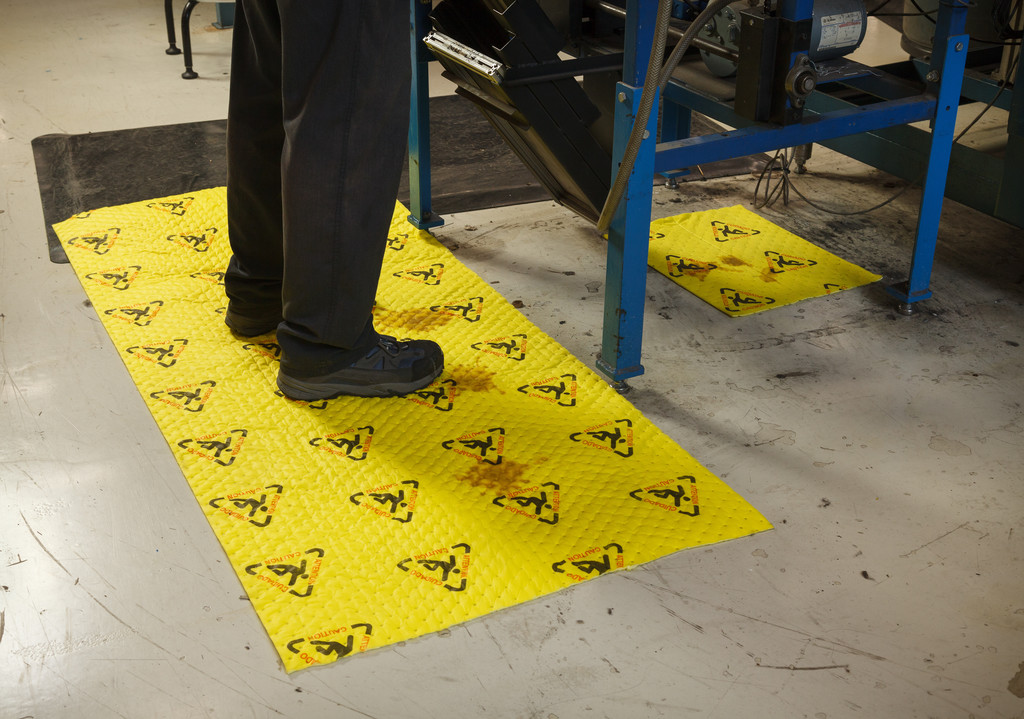 high visibility safety mat