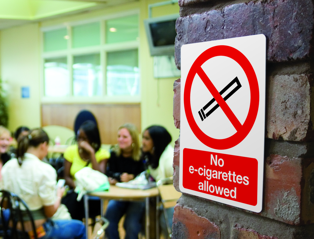 HSM - E-cigarette Safety Signs