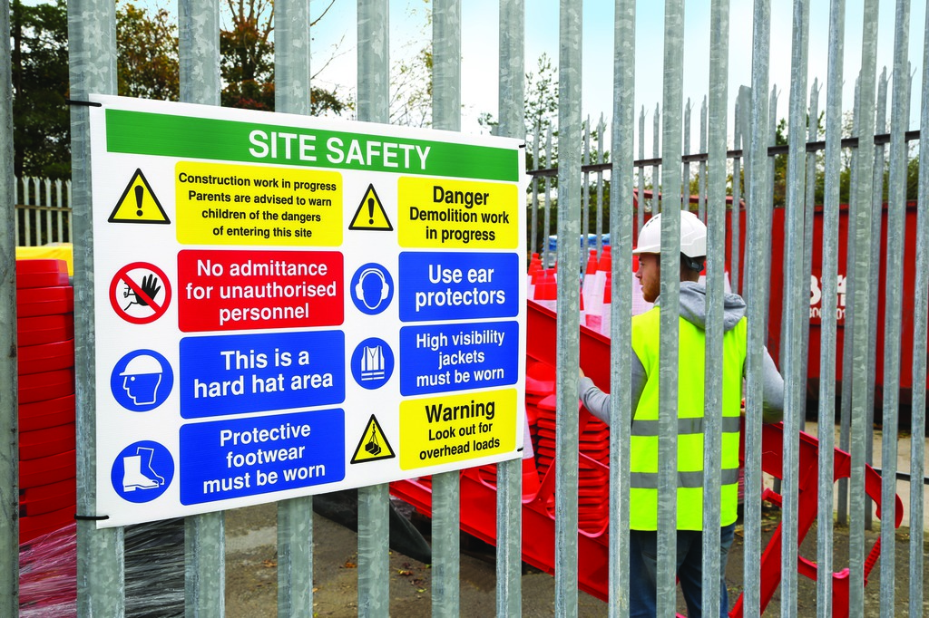 Hsm New Range Of Construction Signs