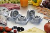 coated cast iron range w food