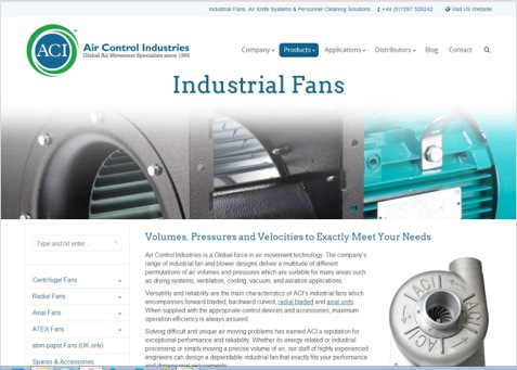 aci - ind fans