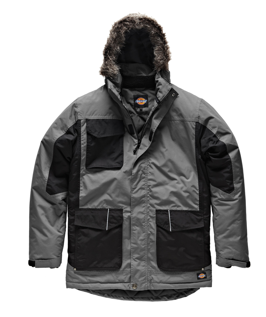 two tone parka