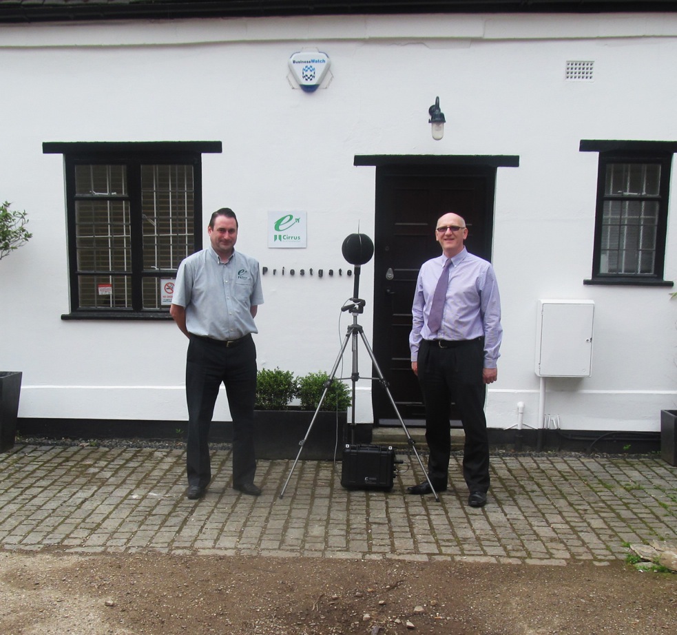 craig & justin at the new ce office