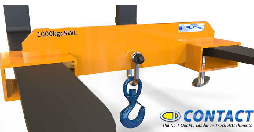 may adjustable forklift hook