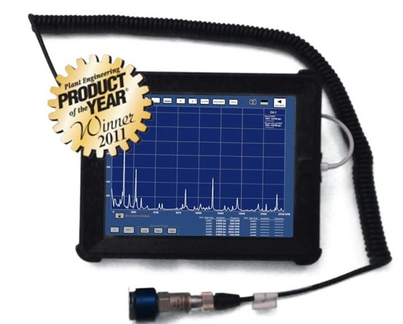 iPad vibration analyser