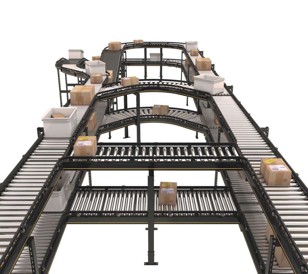 interroll modular conveyor platform