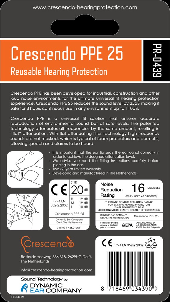 HSM Hearing protection range