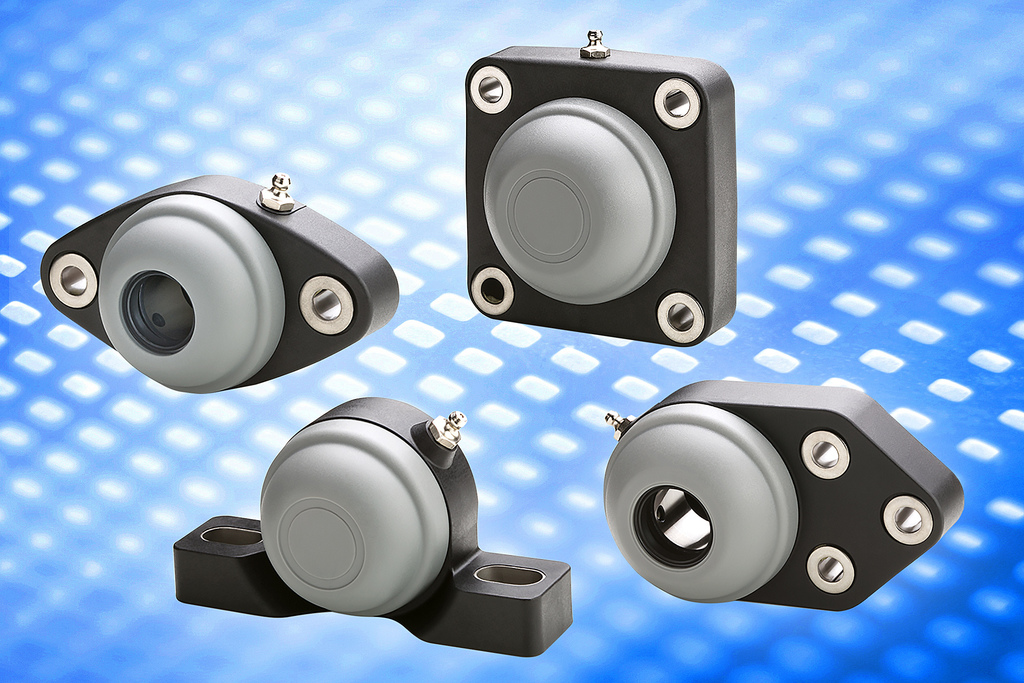 elesa2741 - self-aligning flange bearings