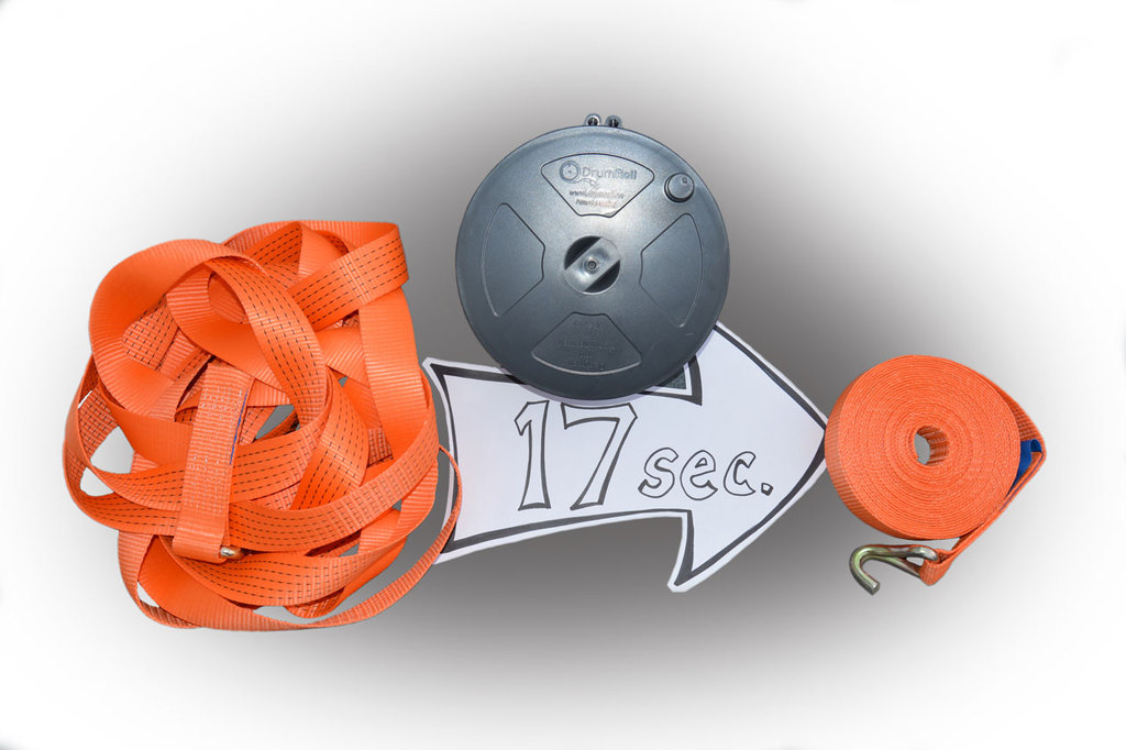 HSS Quicker and safer ratchet strap winding