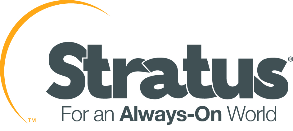 stratus logo - tagline below - full color