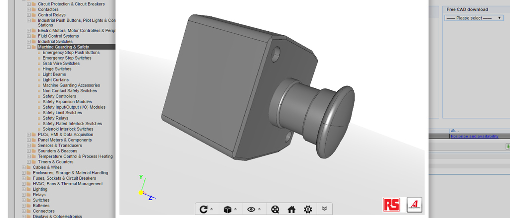 CDA - RS Components 3D CAD programme reaches more than 75,000 models