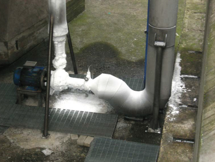 3) ice formation