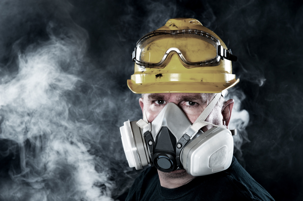 asbestos dust mask