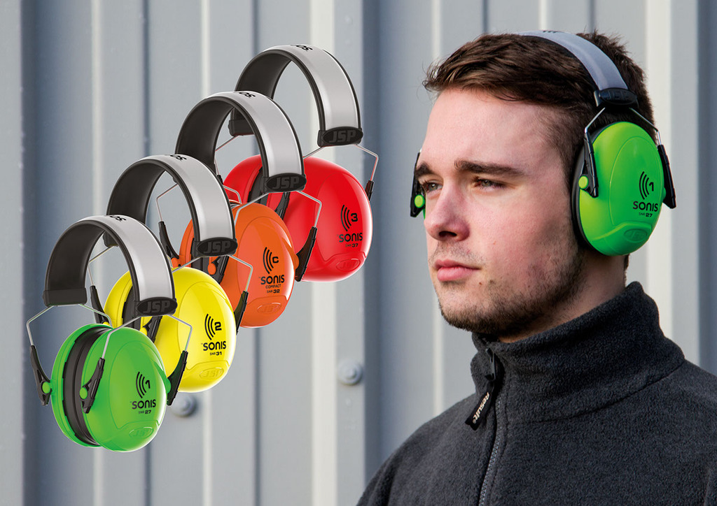 Hsm Extra Visibility Ear Defenders