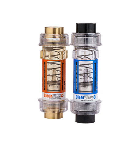 clearview lake monitors variable area flowmeter