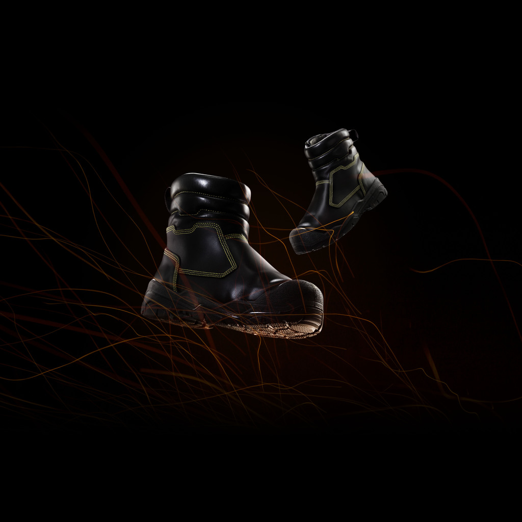 molten metal dip tested boots