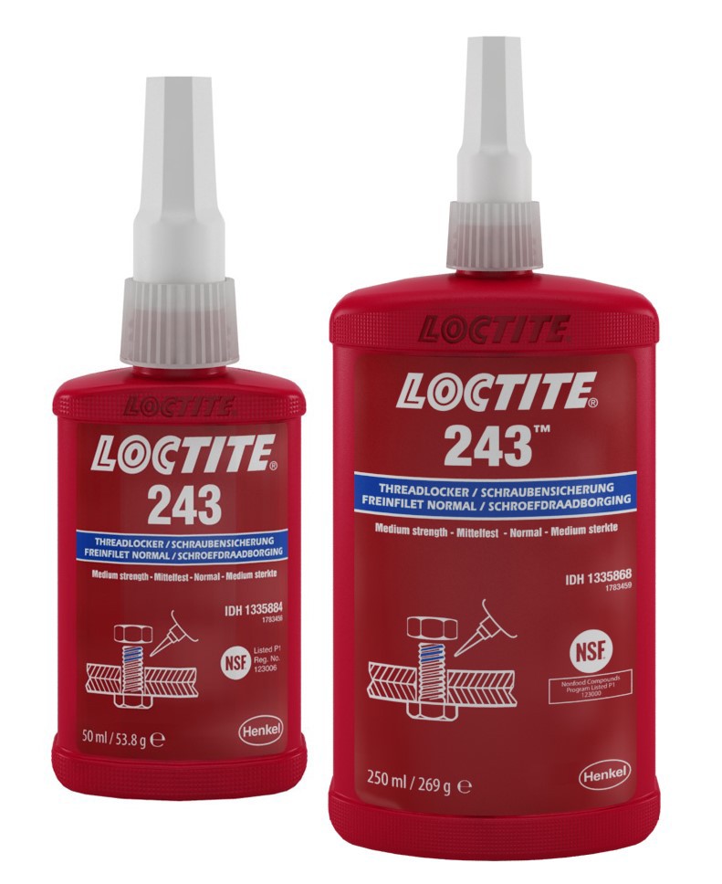 Henkel Loctite 243 50ml Medium Strength Threadlocker Adhesive USA