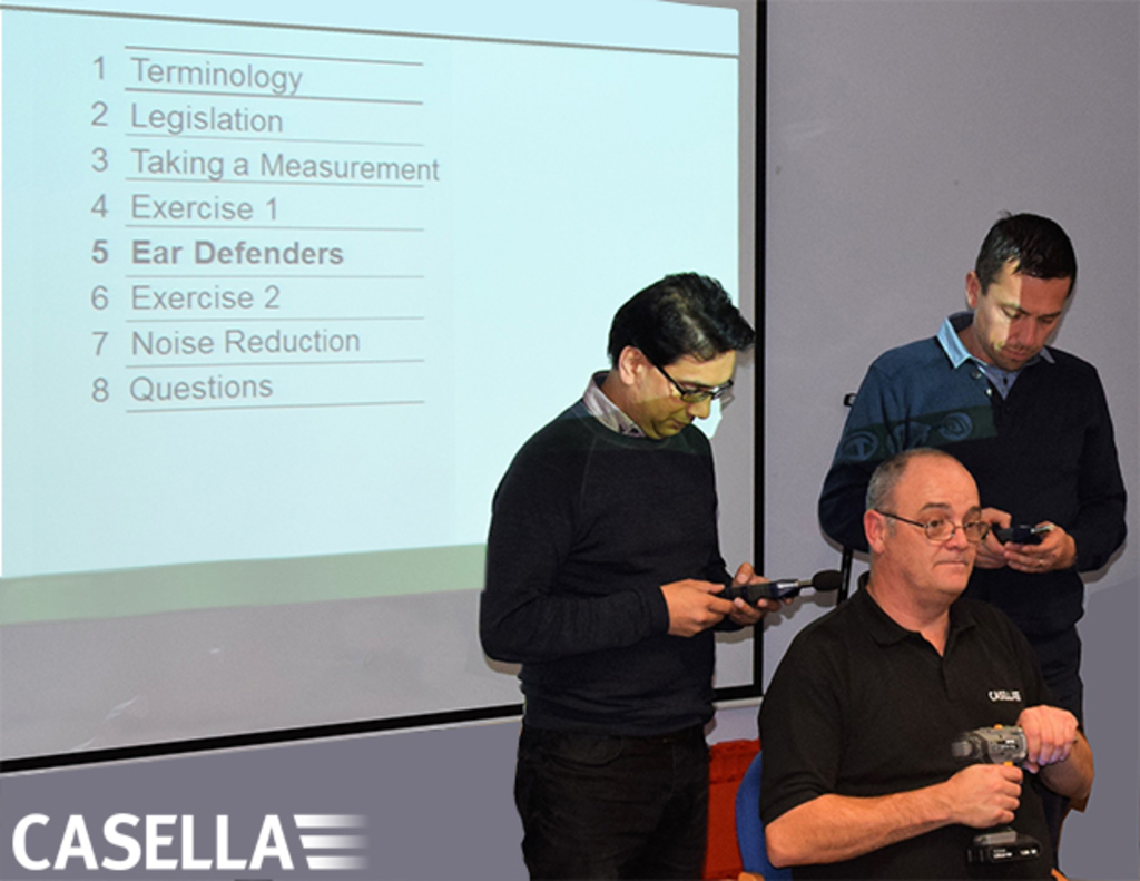 Casella noise course on 6th February 2018 – improve your risk assessment skills