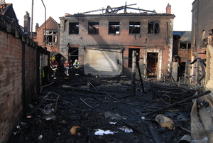 house fire