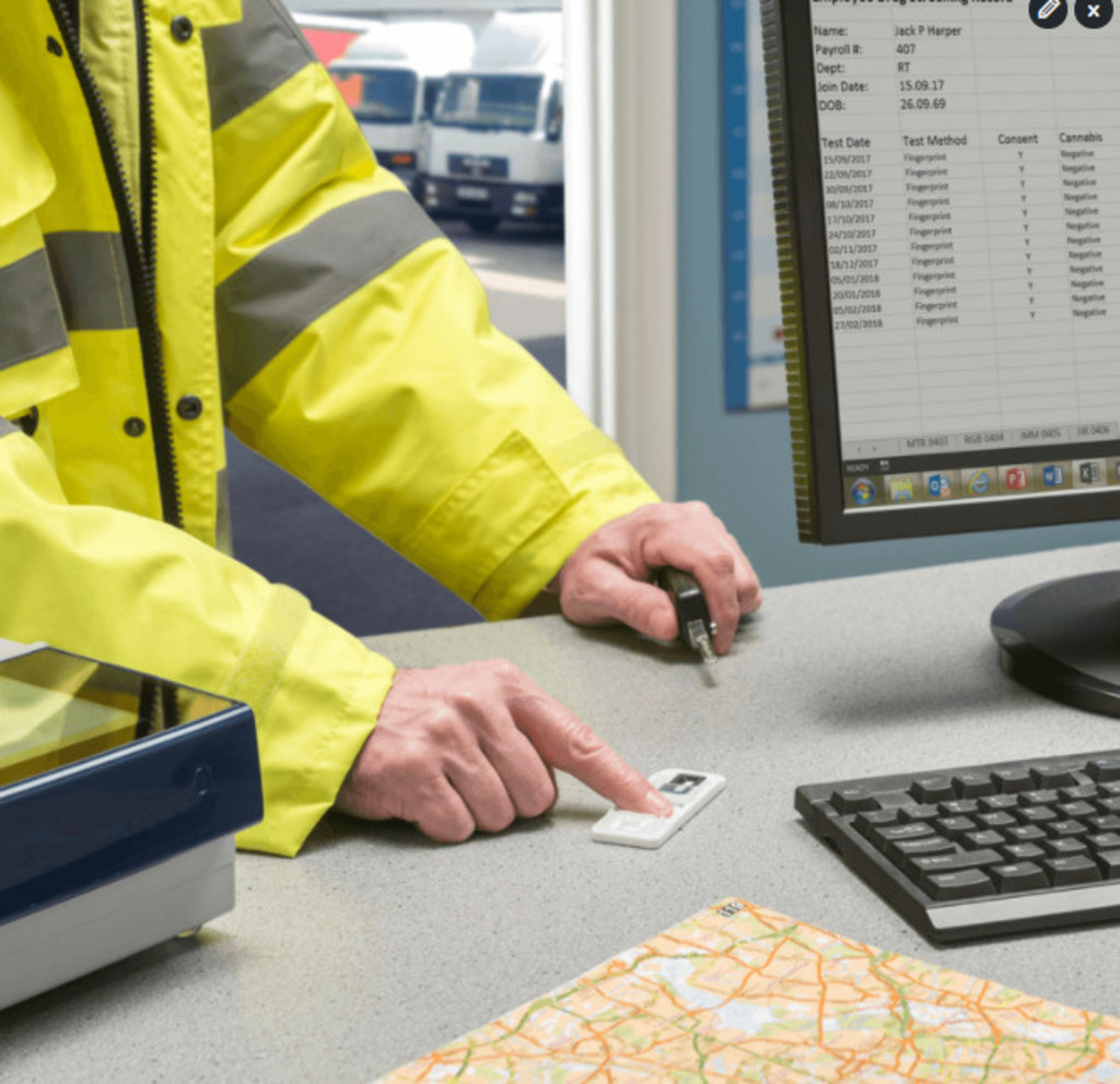 HSS Fingerprintbased drug testing system targets logistics